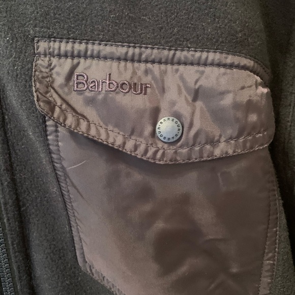 Barbour fairmond fleece navy pullover - Picture 2 of 5